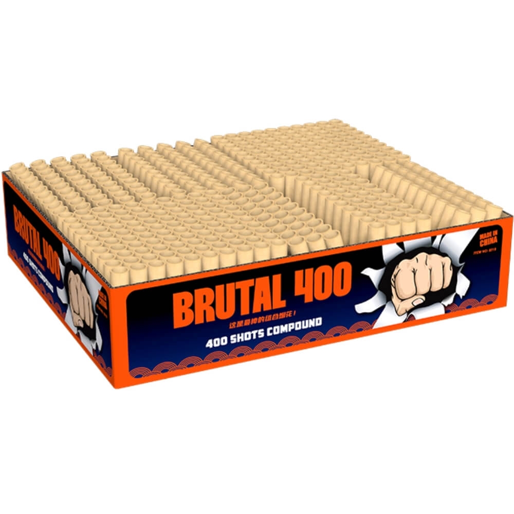 Brutal 400 - 400 Schuss Verbundfeuerwerk