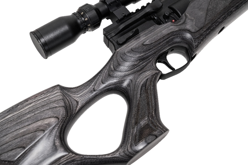 HW 110 T  Pressluftgewehr 4,5mm F mit Schichtholz-Lochschaft - Kartusche aus 2022