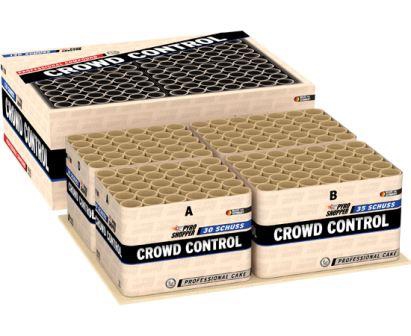 Crowd Control - 130 Schuss Verbundfeuerwerk