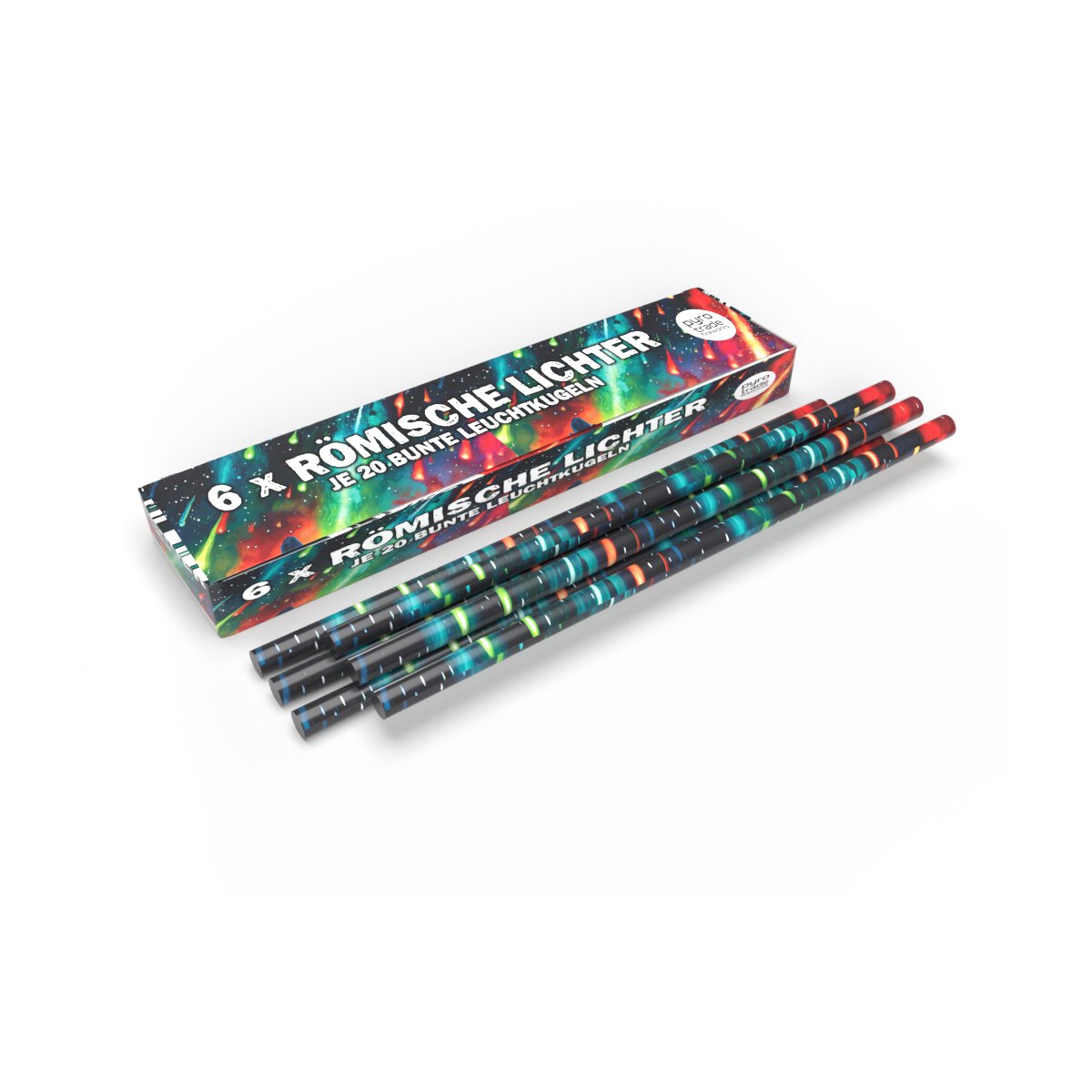 Römische Lichter 6 x 20 Schuss