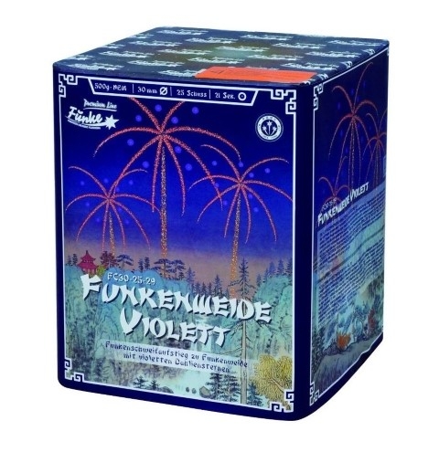 Funkenweide Violett 25 Schuss Batterie - nur Abholung da 1.3G