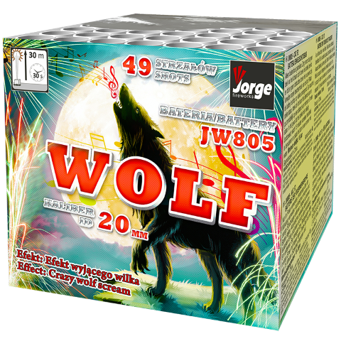 Wolf 49 Schuss Heuler-Brummer-Batterie