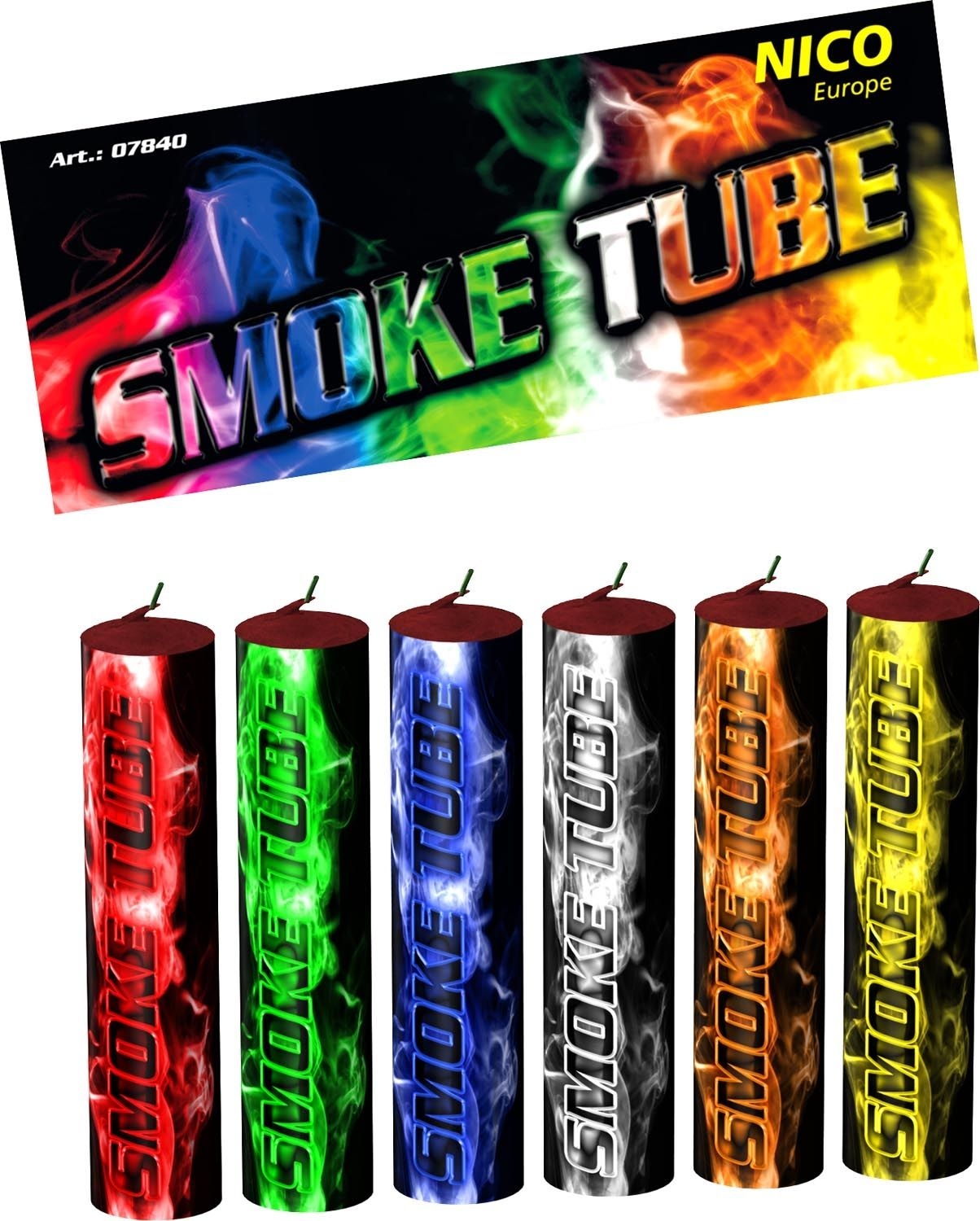 Smoke Tube T1 Rauchkörper 6er Pack