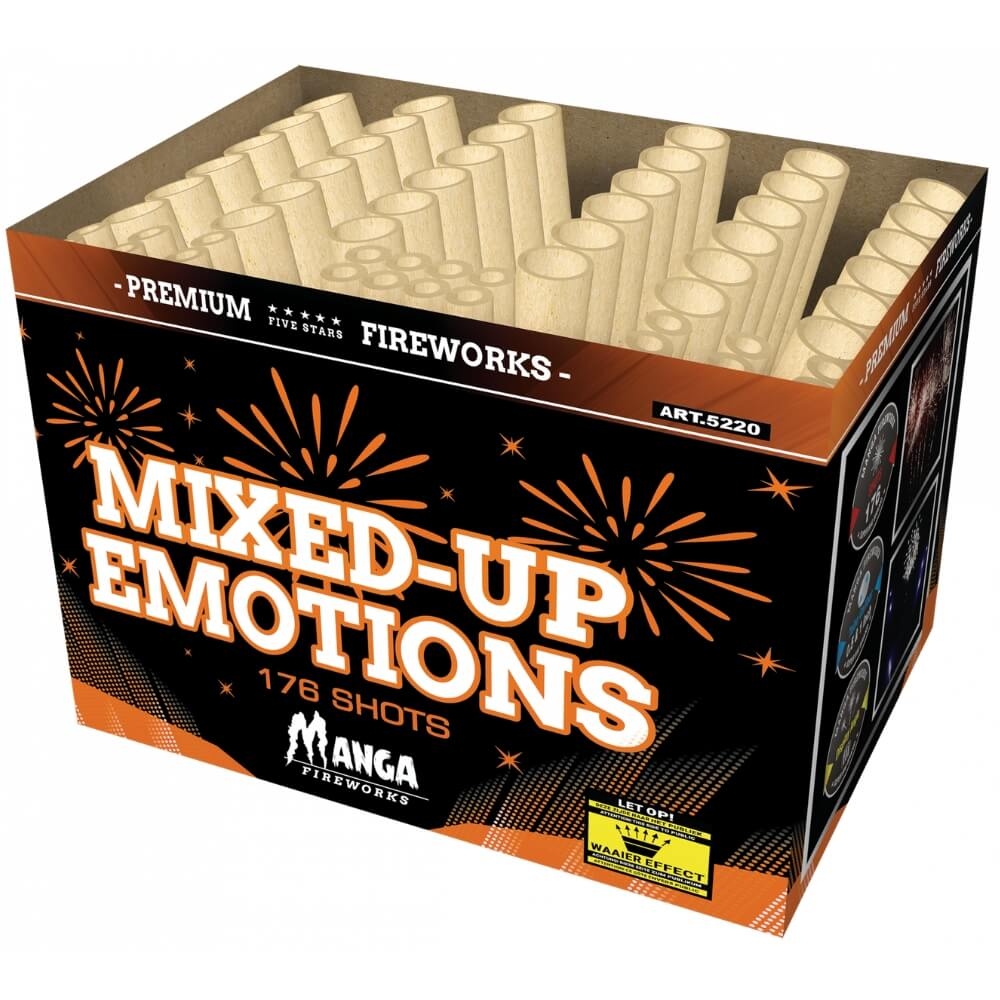Mixed-up Emotions - 176 Schuss Batterie