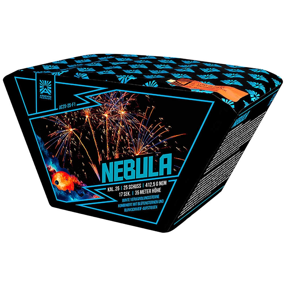 Nebula - 25 Schuss Fächer-Batterie