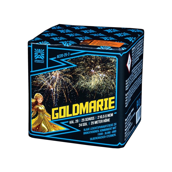Goldmarie- 25 Schuss Batterie