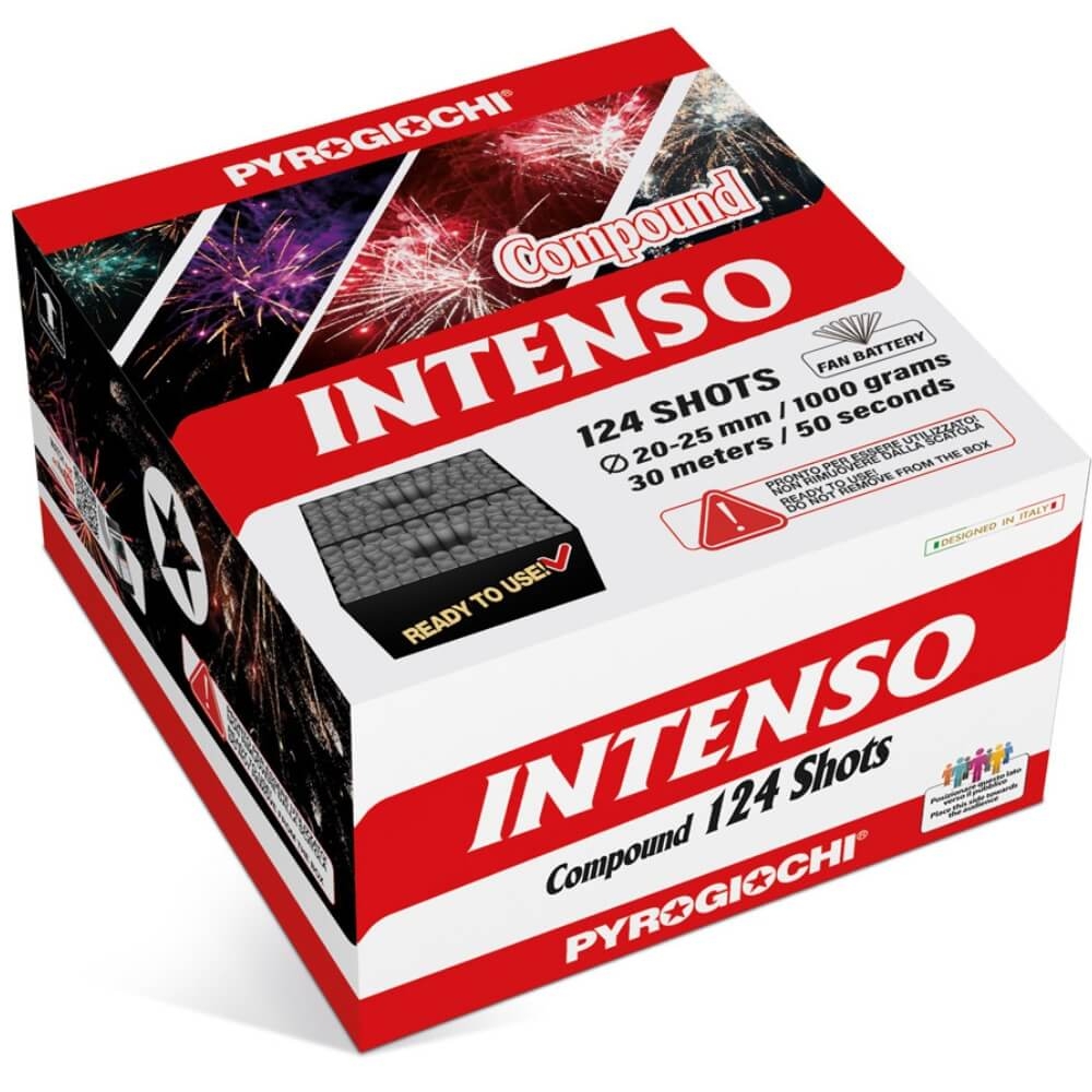 Intenso - 124 Schuss Verbundfeuerwerk