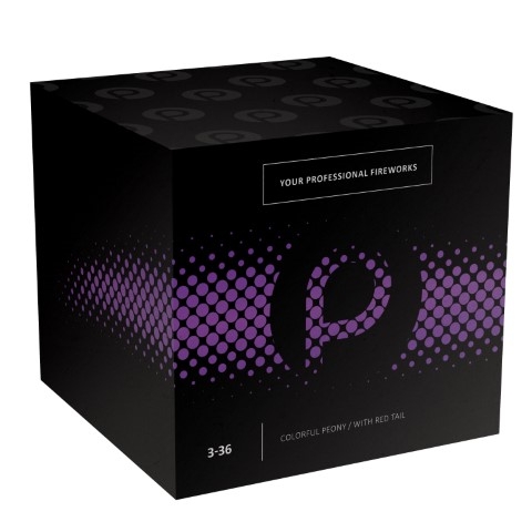 PP3-36 Colorful Peony 36 Schuss Batterie