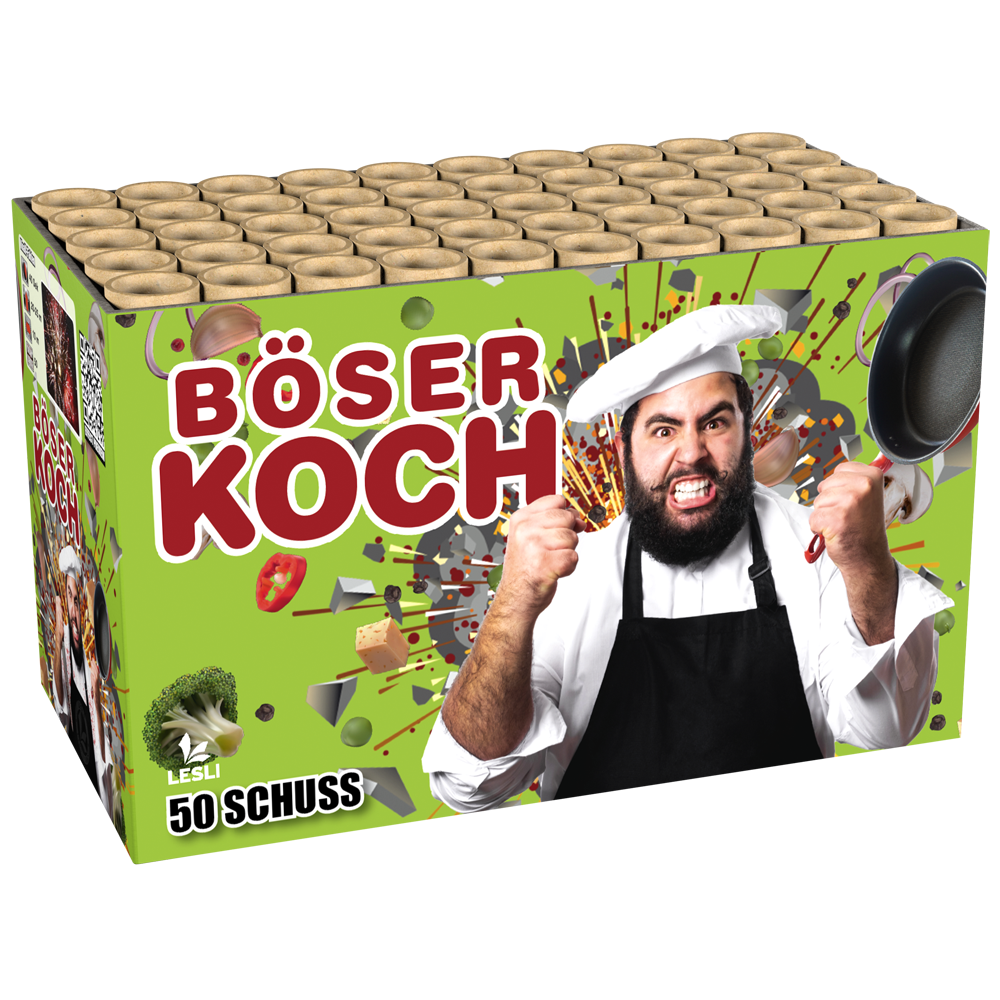 Böser Koch - 50 Schuss Batterie