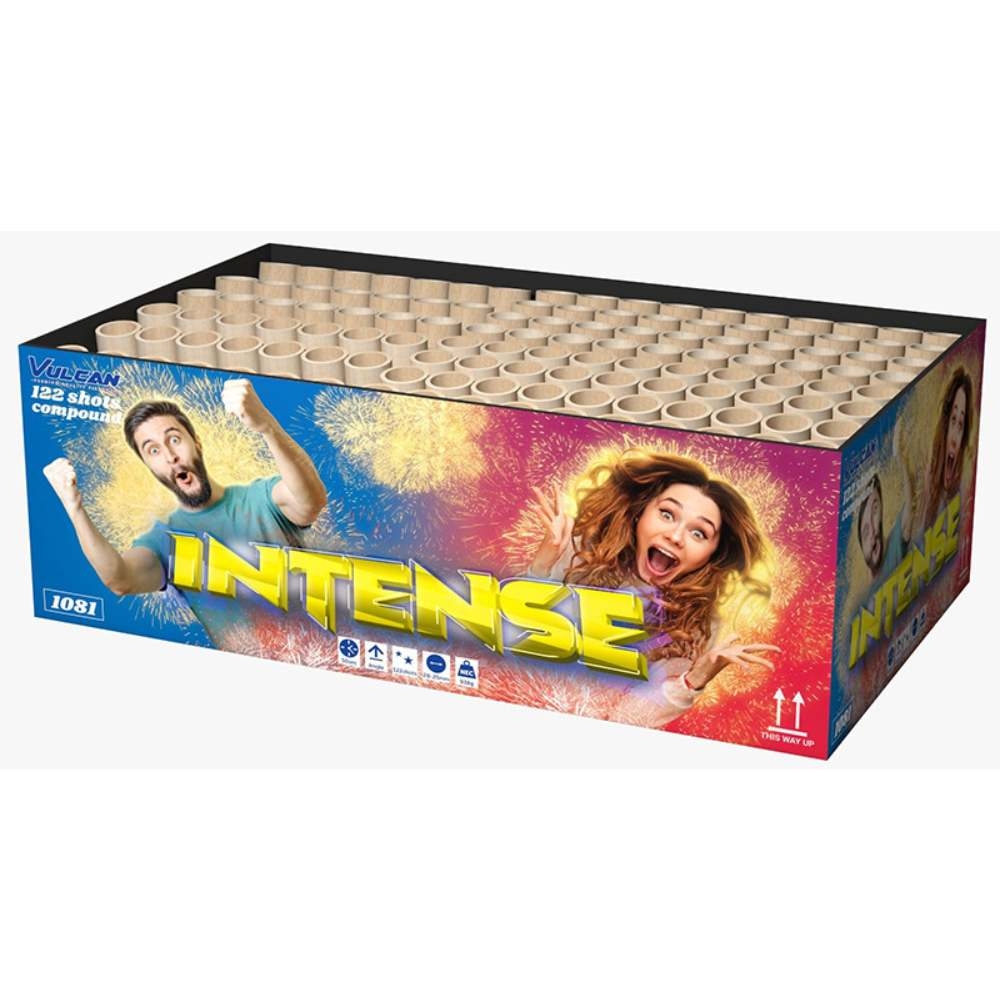 Intense - 122 Schuss Verbundfeuerwerk