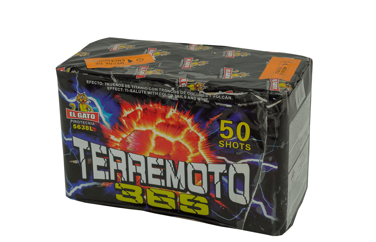 Terremoto 36sec -  50 Schuss Batterie -  nur Abholung da 1.3G