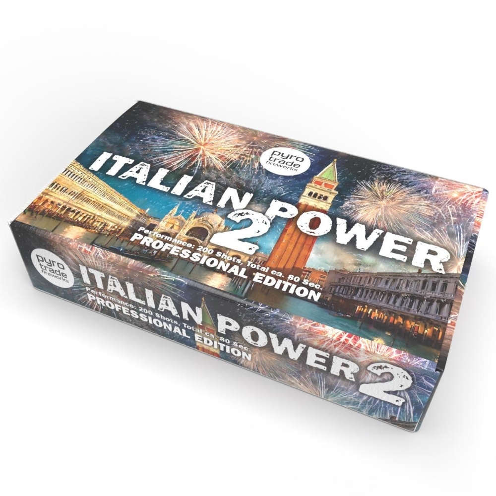 Italian Power 2 - 200 Schuss Verbundfeuerwerk