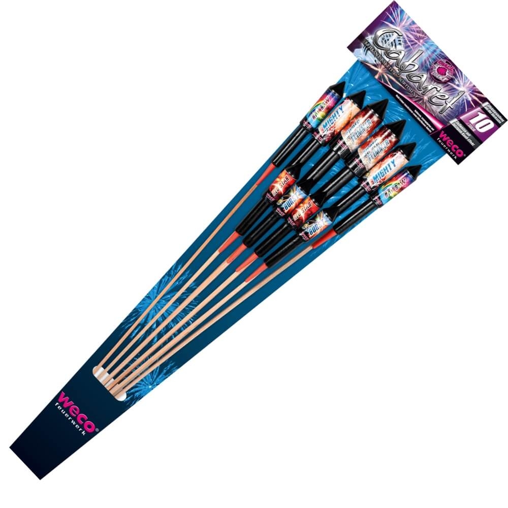 Cabaret - 10er Raketensortiment