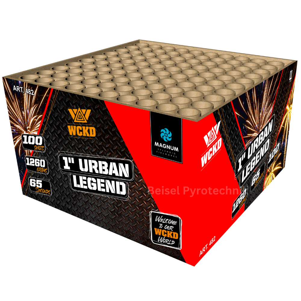 Urban Legend  - 100 Schuss Verbundfeuerwerk