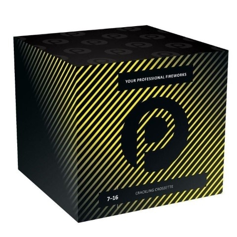 PP7-16 Crackling Crossette  16 Schuss Batterie