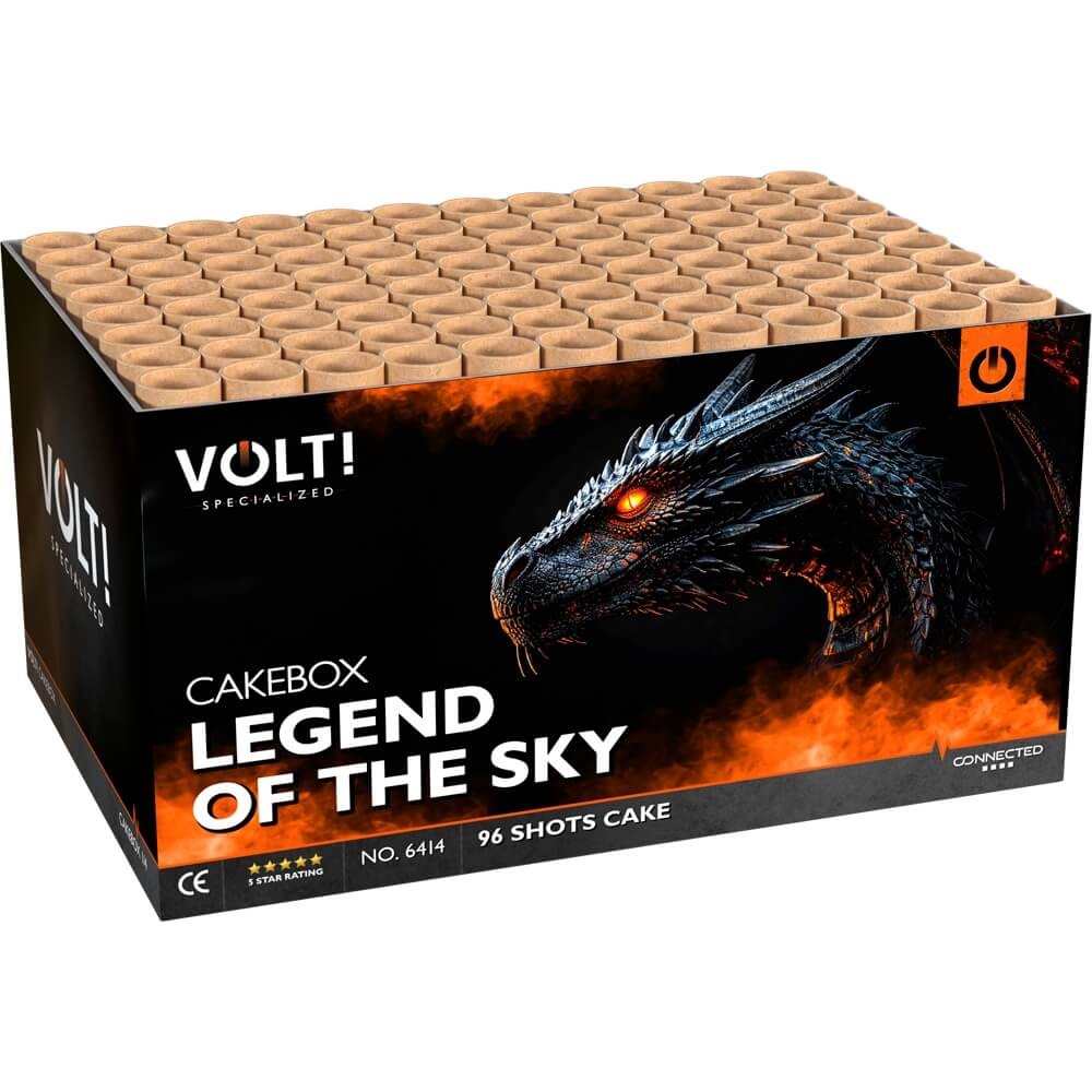 Legend Of The Sky - 96 Schuss Verbundfeuerwerk