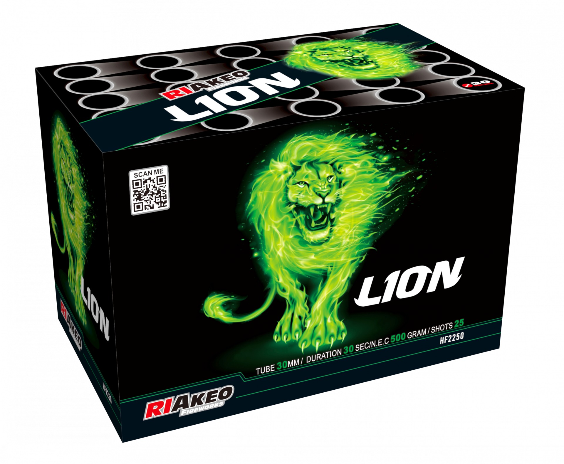 Lion - 25 Schuss Fächerbatterie - Jetzt in 1.4G!