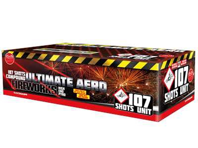 Ultimate Aero 107 Schuss Verbundfeuerwerk