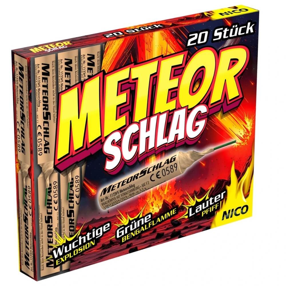 Meteorschlag  20er Pack - Effektknaller