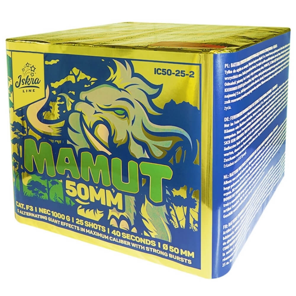Mamut 25 Schuss Batterie KAT F3 -nur Abholung da 1.3 G-
