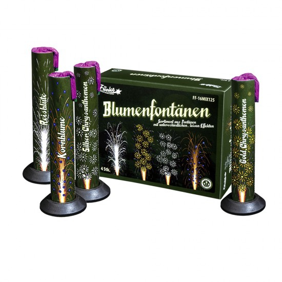 Blumenfontänen - 4er Schachtel