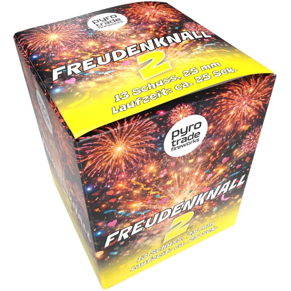 Freudenknall 2- 13 Schuss Feuerwerksbatterie