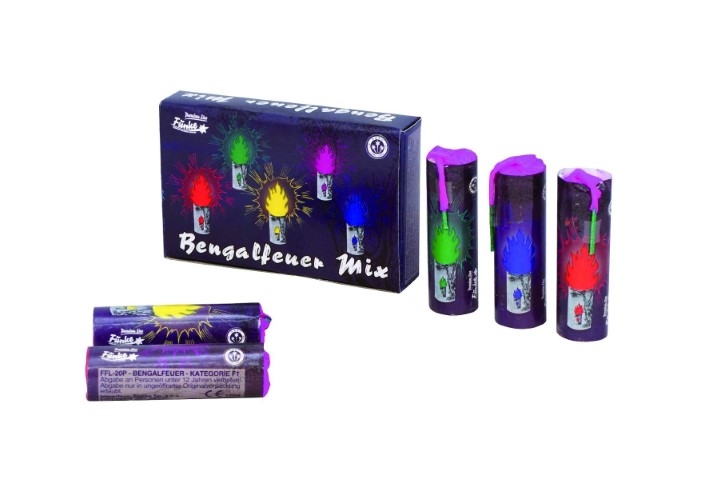 Bengalfeuer Mix 5er Päckchen Bengalfeuer Mix 5er Päckchen