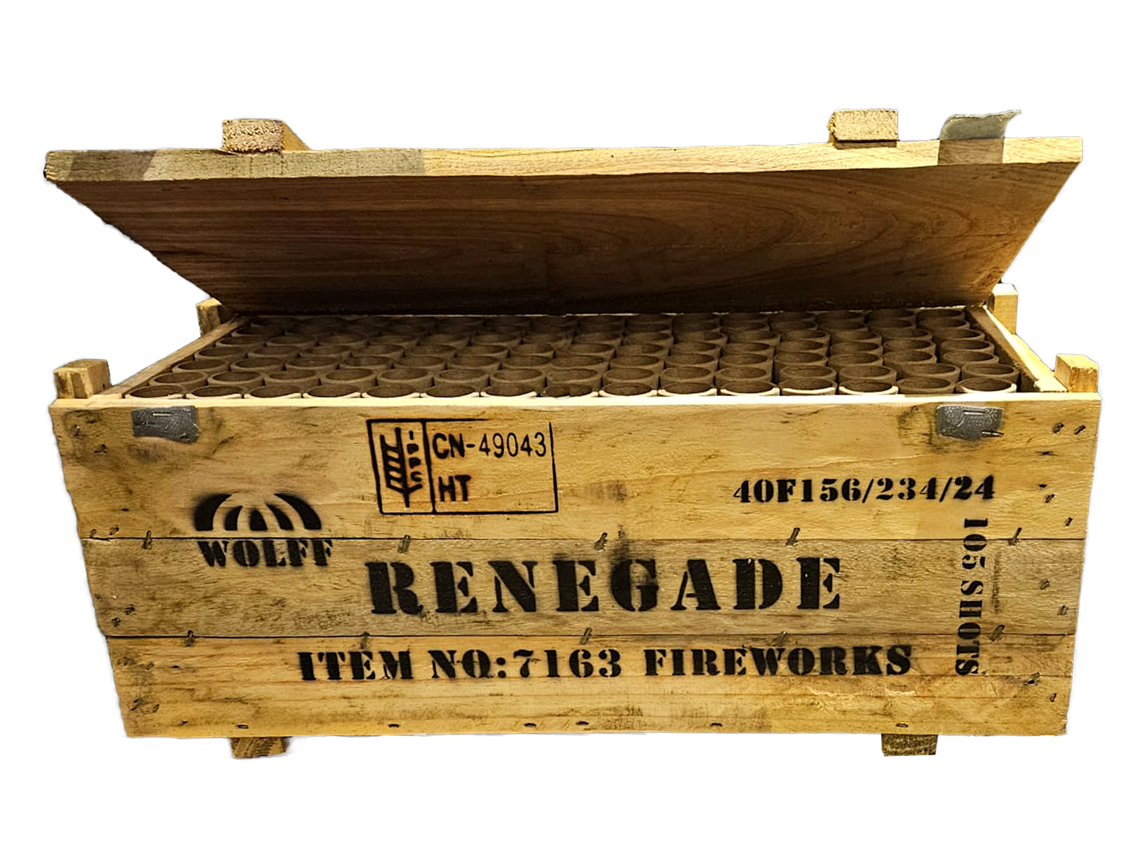 Renegade - 105 Schuss Verbundfeuerwerk
