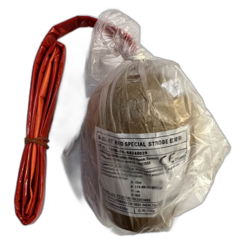 65mm Kugelbombe F4 - Red Special Strobe