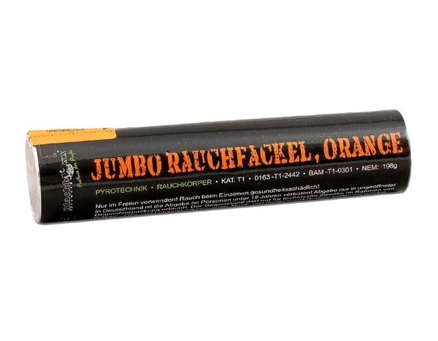 Jumbo Rauchfackel orange