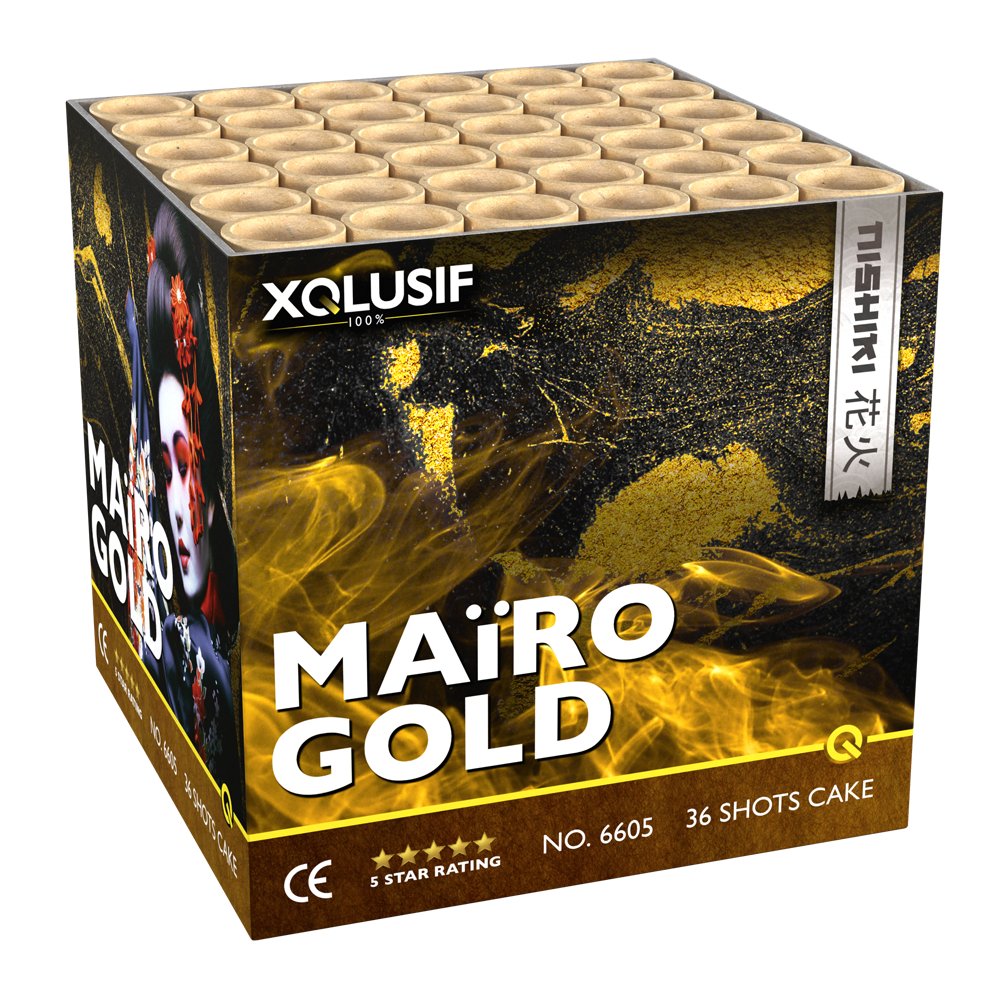 Mairo Gold - 36 Schuss XXL-Batterie