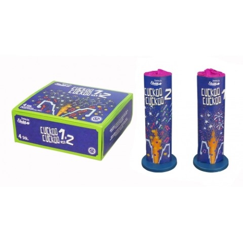 Cuckoo Cuckoo Fontänen Mix - 4er Schachtel