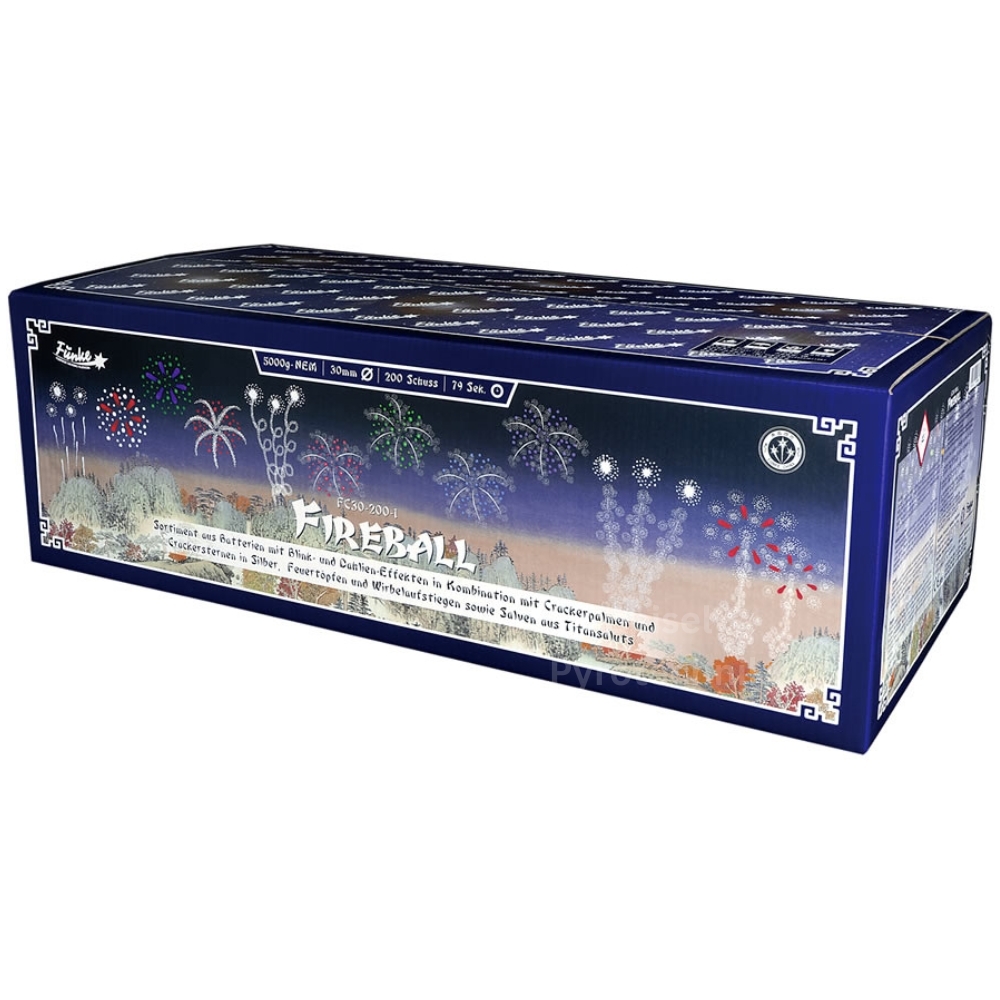 Fireball 200 Schuss Batteriesortiment - nur Abholung da 1.3G