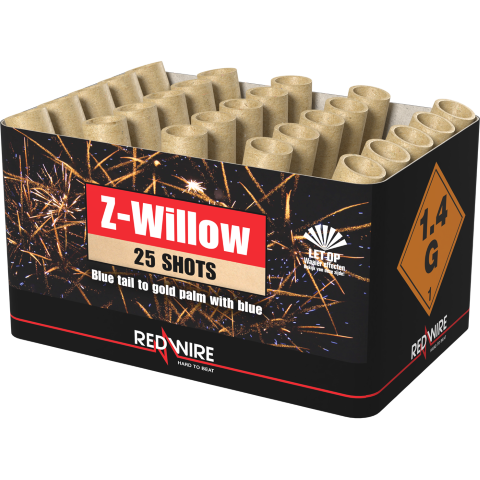 Z-Willow - 25 Schuss Fächerbatterie