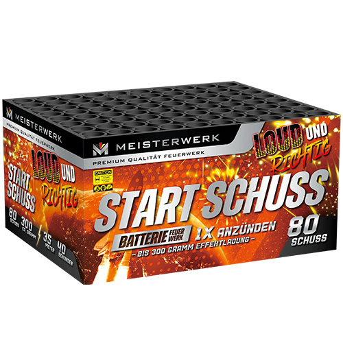 Startschuss - 80 Schuss Batterie
