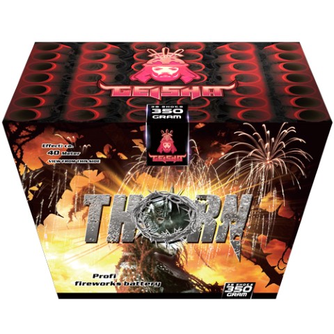 Thorn - 35 Schuss Fächerbatterie