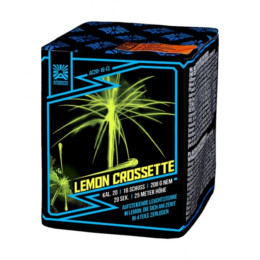 Lemon Crossette - 16 Schuss Argento Batterie