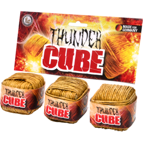 Thunder Cube - 3er Päckchen Kubische Kanonenschläge