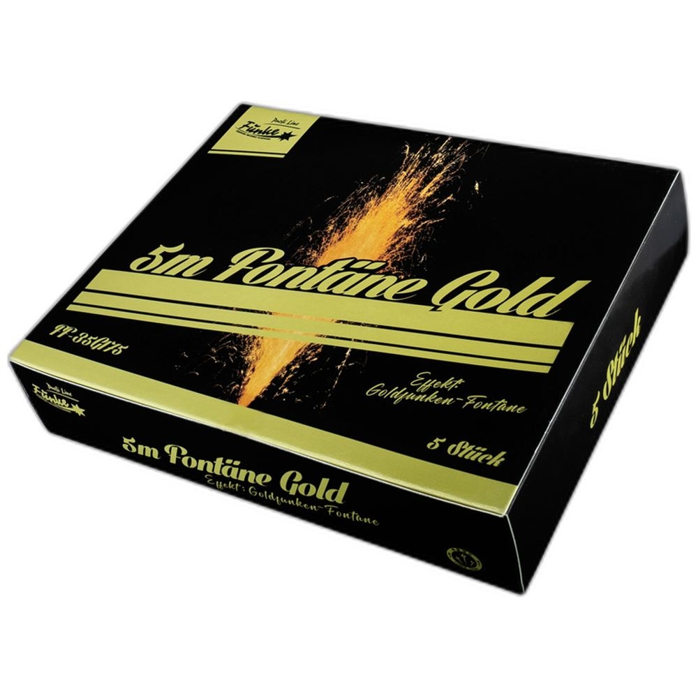 T1 5m Fontäne gold - Stück