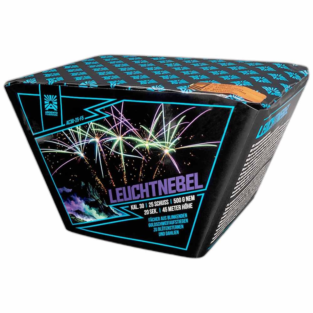 Leuchtnebel - 25 Schuss Fächerbatterie