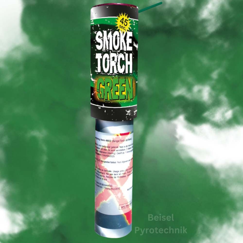 Smoke Torch green - T1 Rauchfackel Smoke Torch green - T1 Rauchfackel