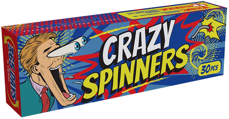 Crazy Spinners - 50er Päckchen