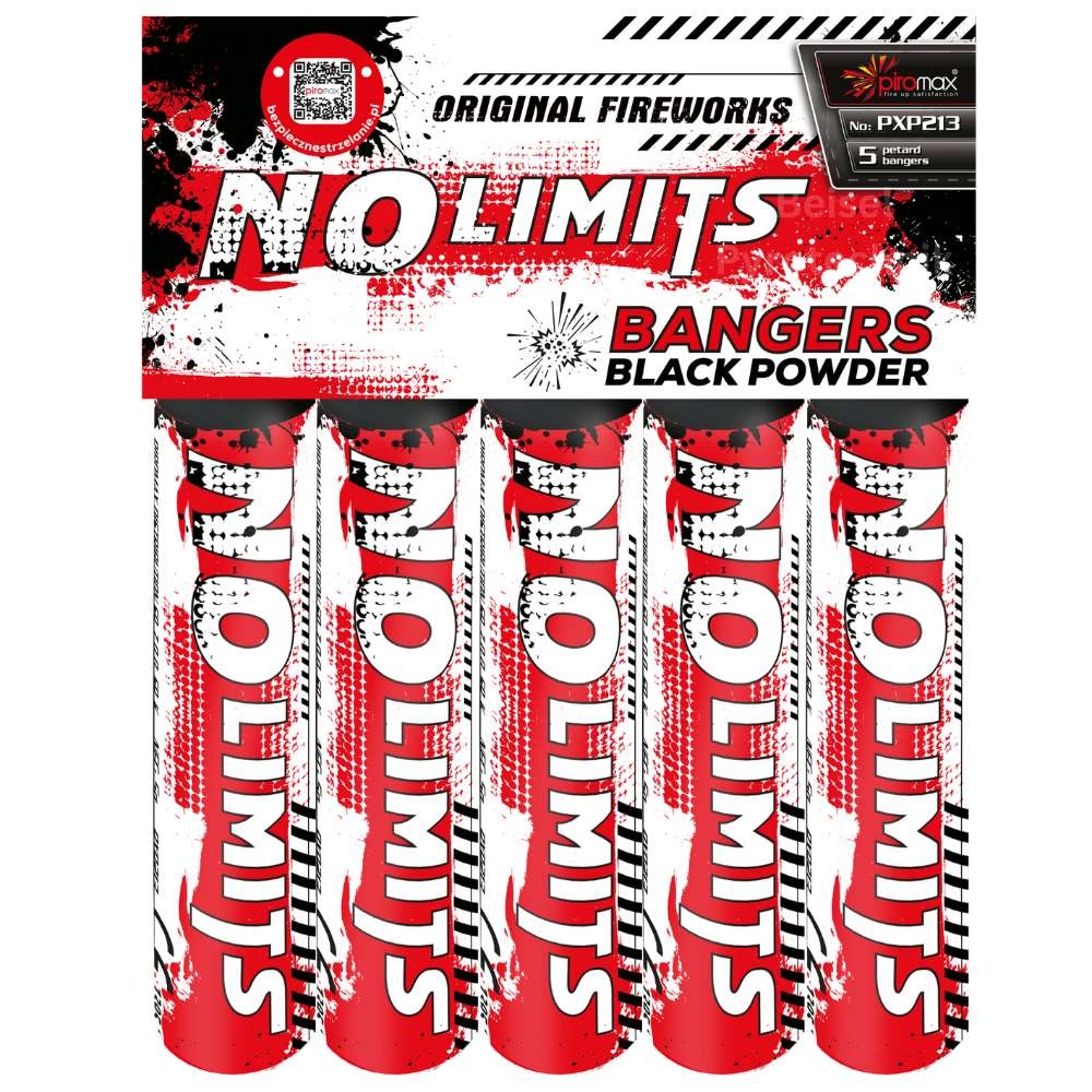 No Limits - 5er Päckchen Schwarzpulverböller!