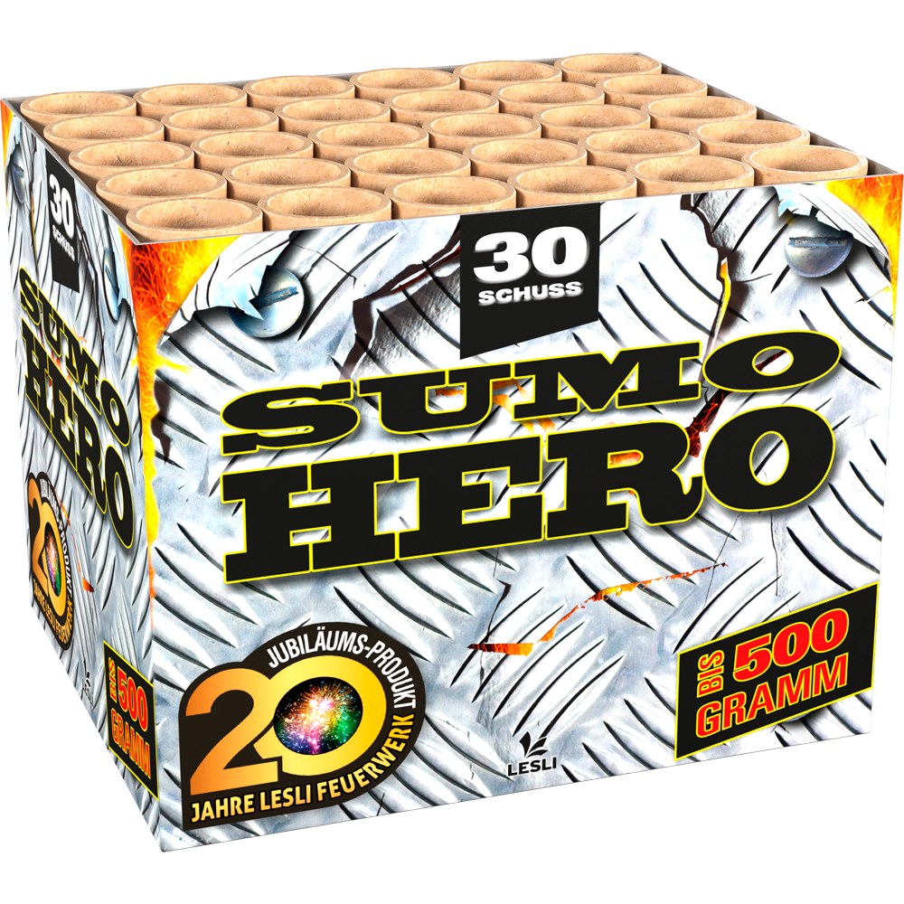Sumo Hero - 30 Schuss LESLI-JUBILÄUMSBATTERIE