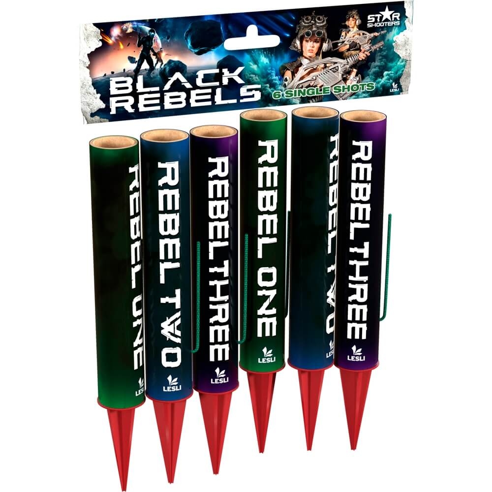 Black Rebels - 4er Päckchen