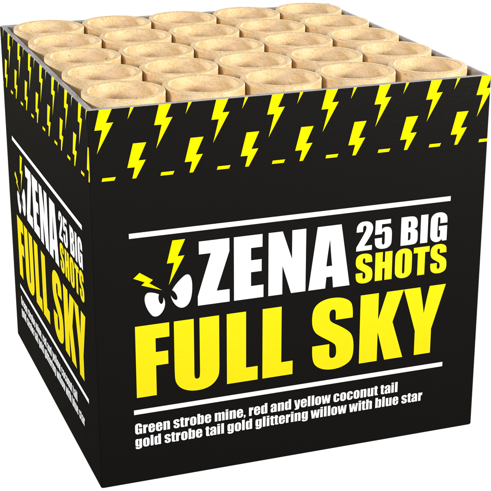 Full Sky - 25 Schuss Feuerwerksbatterie