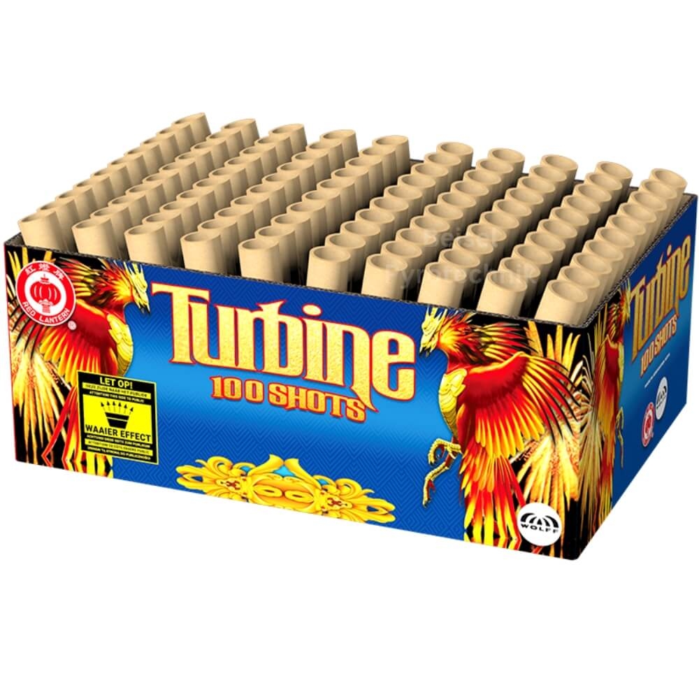 Turbine - 100 Schuss Verbundfeuerwerk
