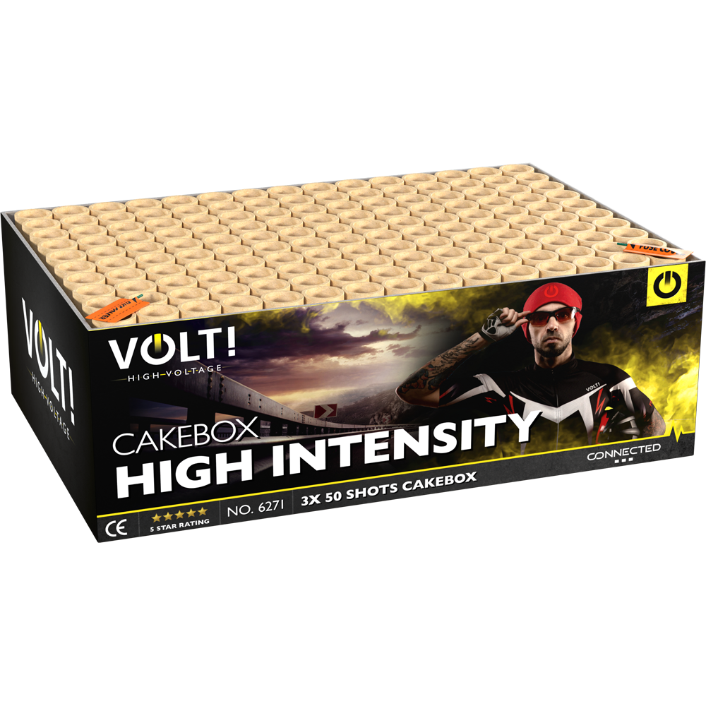 High Intensity -150 Schuss Verbundfeuerwerk