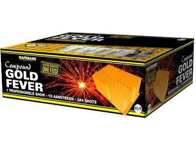 Gold Fever 224 Schuss Verbundfeuerwerk
