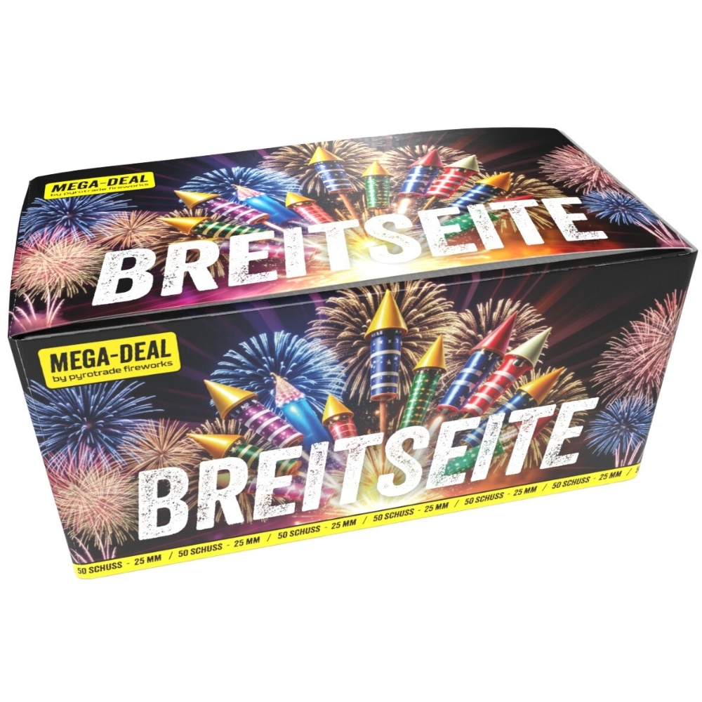 Breitseite - 50 Schuss Verbundfeuerwerk